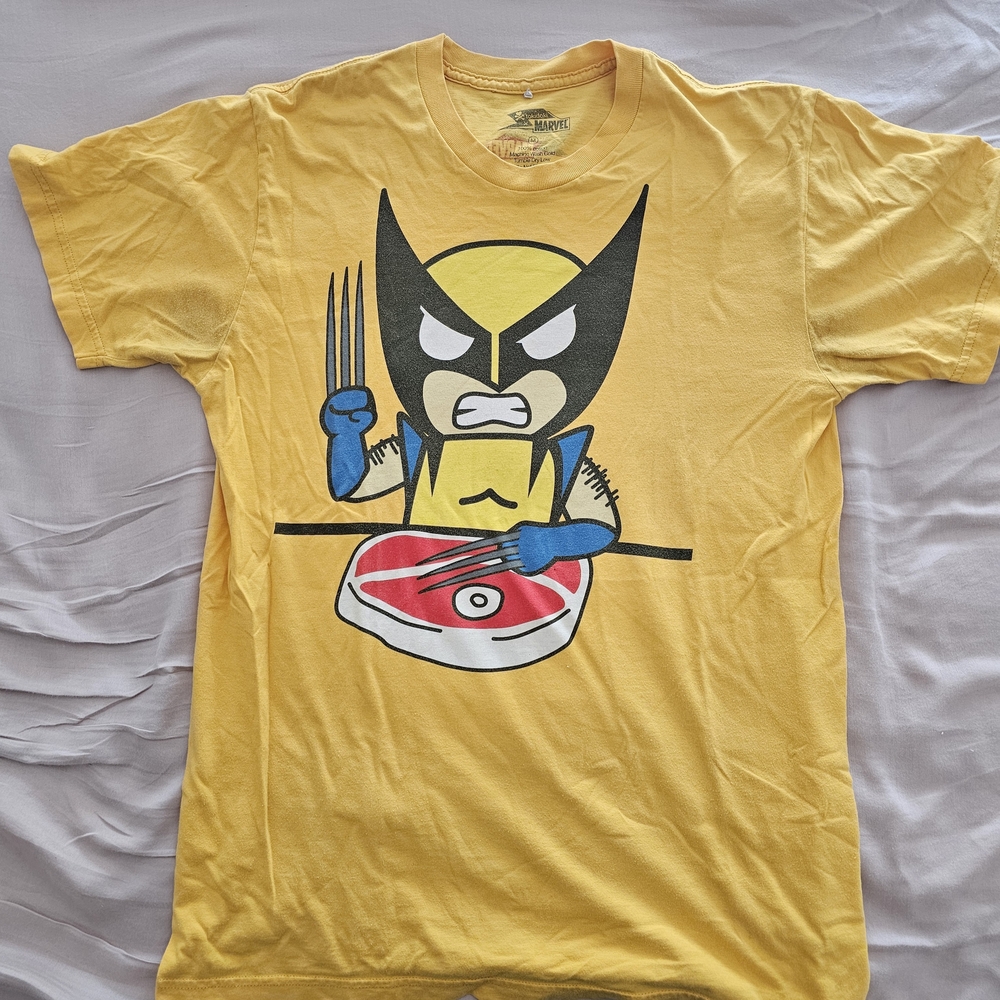 Marvel x Tokidoki Wolverine Yellow T-Shirt
